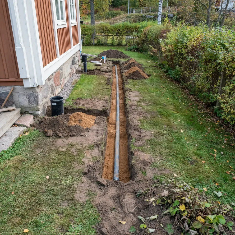 anlagga avlopp upplands bro kungsangen balsta