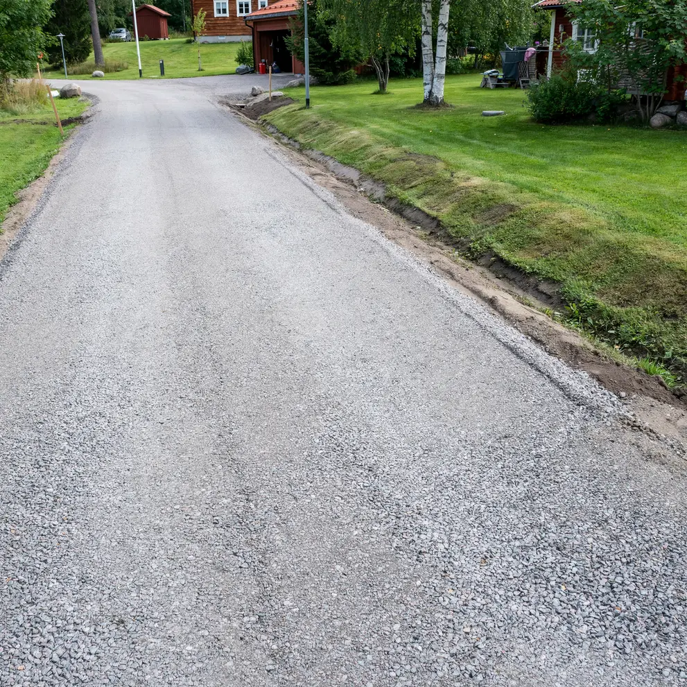 bygga grusvag vagarbeten i kungsangen stockholm